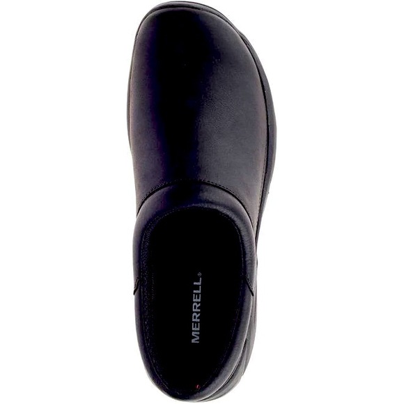 Merrell Other - Merrill’s Mens SZ. 13 black leather Clogs NWT